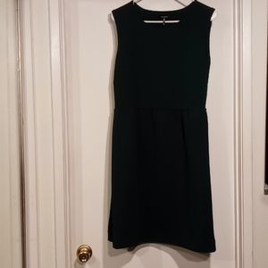 Daisy fuentes dark green mini dress